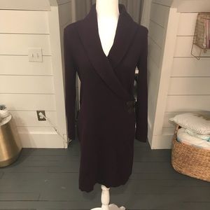 Ralph Lauren Purple Sweater Dress